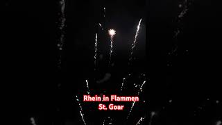 Rhein in Flammen St Goar Highlight 2 vuurwerk feuerwerk [upl. by Oneal]