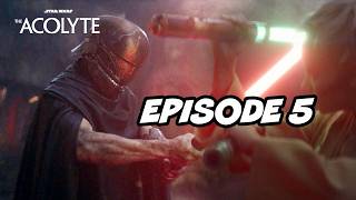 ACOLYTE EPISODE 5 Breakdown WTF Ending Star Wars Easter Eggs amp Things You Missed [upl. by Ytomit]