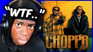 Byron Messia Lil Baby Rvssian  Choppa Official Music Video UK REACTION [upl. by Earlie]