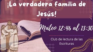 ¡La familia de Dios Jesús nos dice quienes forman parte de su familia [upl. by Nawtna]