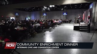 Community Enrichment Dinner promotes diversity and inclusion in our area [upl. by Rufena706]