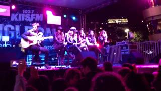 Fifth Harmony  Better Together  Kiss FM Jingle Ball Village [upl. by Hsirk644]