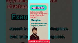 Antithesis  Definition of Antithesis  Literary Term antithesis  what is Antithesis  English [upl. by Nitsuj]