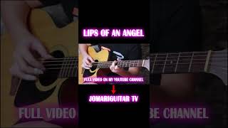 lips of an angel fingerstyle [upl. by Lesh]