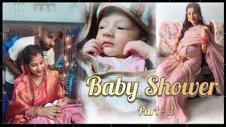 Baby shower chhatti ceremony 1st celebration of new born baby Part 2 babyshower viralvideo [upl. by Godiva]