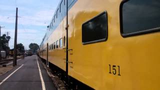 CNW Pullman Standard Cab Car 151 St Louis Car Company 1 6 EMD F7 411 Station Platform 2 IRM [upl. by Deonne]