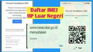 Daftar IMEI HP Luar Negeri 2023  Mudah Gratis dan Tanpa Aplikasi [upl. by Elleral]