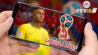 FIFA 18 MOBILE  A ESTRÉIA DO BRASIL NA COPA DO MUNDO DA RÚSSIA 2018 FIFA WORLD CUP ™ [upl. by Seibold703]