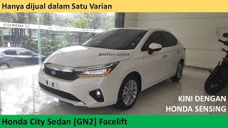 Honda City Sedan GN2 Facelift review  Indonesia [upl. by Aniraad448]