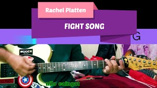 Fight Song Rachel Platten guitar cover song [upl. by Oilcareh]