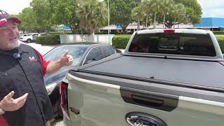 Roll n Lock M Series Hard Cover on 2024 Ford Ranger Sport review by Chris from CampH Auto Accessories [upl. by Cyrus60]