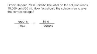 Heparin drip without weight [upl. by Monson]