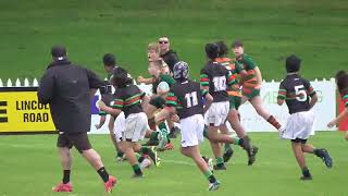 U13 CAPPED RUGBY PAKURANGA HEAT VS WAITEMATA FIRST HALF 27523 [upl. by Rushing]