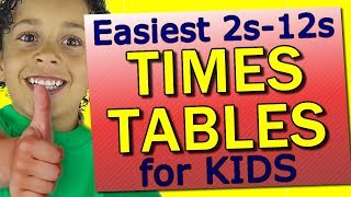 Times Tables for Kids Fast Easy and FUN 2 to 12 Times Tables [upl. by Charbonneau]