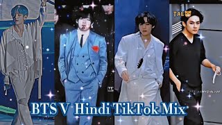 BTS V Hindi TikTokreels Complication bts btsarmy [upl. by Arlyne]