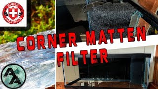 Corner Matten Filter Installation from Swiss Tropicals [upl. by Rella]