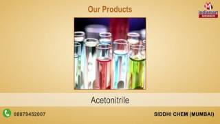 Industrial Organic Chemicals By Siddhi Chem Mumbai [upl. by Tan]