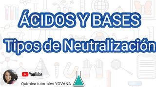 Ácidos y Bases Tipos de Neutralización [upl. by Rennat]