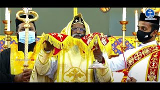 ‍PARUMALA SEMINARY  HOLY QURBANA  HG DR MATHEWS MAR SEVERIOS METROPOLITAN Gregorian TV Live [upl. by Eelak]