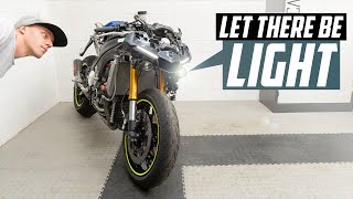 Streetifying An Abused Yamaha R1  Track Bike to Street Bike EP3 [upl. by Goat]