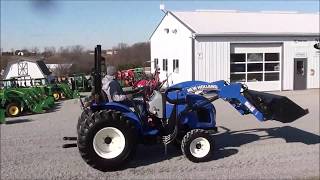 New Holland Workmaster 33 Tractor For Sale [upl. by Eniamsaj990]