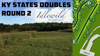 2016 Kentucky State Doubles Championships  Round 2 Back 12  Idlewild [upl. by Neerod]