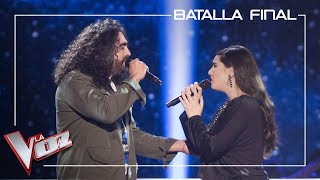 Auba Estela Murillo y Tomás Basso cantan Si tú no vuelves  Batalla final  La Voz Antena 3 2019 [upl. by Asteria]