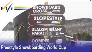 Slopestyle Training in Stoneham Canada [upl. by Nayek405]