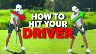 How to Hit Golf Drives Straight amp Far Simple Tip [upl. by Phineas980]