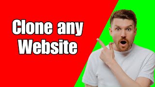 How To Clone Any Website FREE  How to Copy a Website FREE  Step By Step [upl. by Boni]