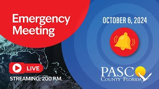 Pasco County Emergency Meeting [upl. by Michel945]