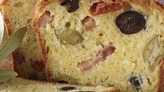 Recette  Cake aux deux olives ultra moelleux [upl. by Etnaihc]