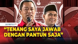 Momen Hendrar Prihadi Jawab Pertanyaan Taj Yasin dengan Pantun di Debat Pilkada Jateng 2024 [upl. by Arayt]