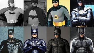 Evolution of Batman Batman Actors from 1939 to 2017 in Movies and TV [upl. by Adnalue]