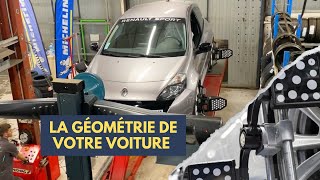 Comment faire son parallélisme  Je vous explique la géométrie CLIO 3 RS [upl. by Skcirdnek]