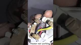 water heater not working electrical plumbing multi technical maker [upl. by Joappa]