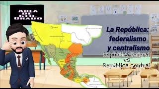 La República federalismo y centralismo [upl. by Jaine604]