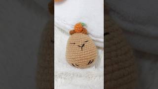 Crochet a Cute Capybara｜卡皮巴拉钩织 [upl. by Lraep]