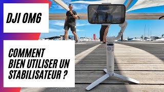 Comment bien utiliser un stabilisateur  DJI Osmo Mobile 6 grey edition [upl. by Barthel]