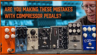 Are you making these mistakes with compressor pedals [upl. by Namijneb970]