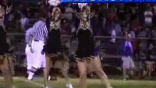 Week 1 Eisenhower Poms Squad Shines At Halftime [upl. by Buroker]