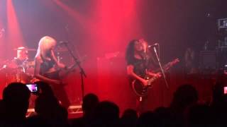 Girlschool  Race With the Devil  Live  HRH 2014 [upl. by Aloisia]