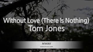 Tom JonesWithout Love There Is Nothing Karaoke Version [upl. by Ailemac303]