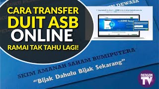 Ini cara transfer duit ASB ke bank lain secara online yang ramai tak tahu [upl. by Eeleak]