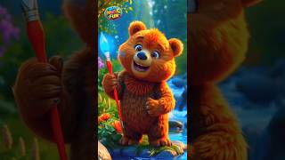 Charlie the Bears Magical Brush Part 2 charliebear charliemagic ytshorts shortsfeed shortstory [upl. by Nikaniki791]