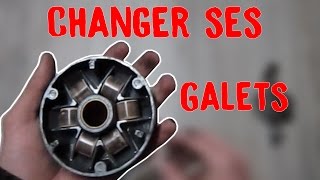 TUTO  CHANGER SES GALETS Scooter [upl. by Sivartal915]