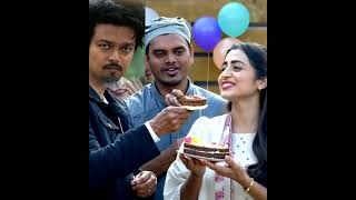 SpARK song l Thalapathy Vijay and Trisha l Cute moment l Yuvan Shankar Raja l Cake 🎂 l Happy Life [upl. by Mosier]