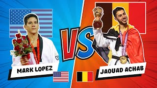 Jaouad ACHAB BEL vs Mark LOPEZ USA  GRAND PRIX Semifinal 🏆 [upl. by Buffy829]