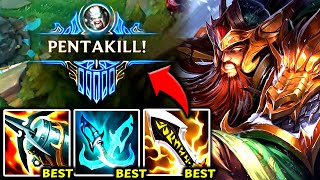 TRYNDAMERE TOP IS A 1V9 PENTA KILL MACHINE IN SEASON 14👌 S14 Tryndamere TOP Gameplay Guide [upl. by Nniuq]