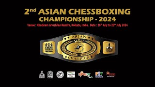 ASIAN CHESSBOXING CHAMPIONSHIP  2ND  2024  KOLKATA [upl. by Aerda]